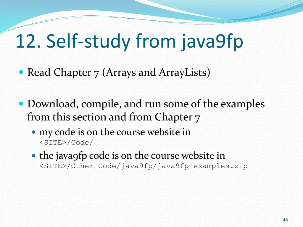 12 self study from java9fp