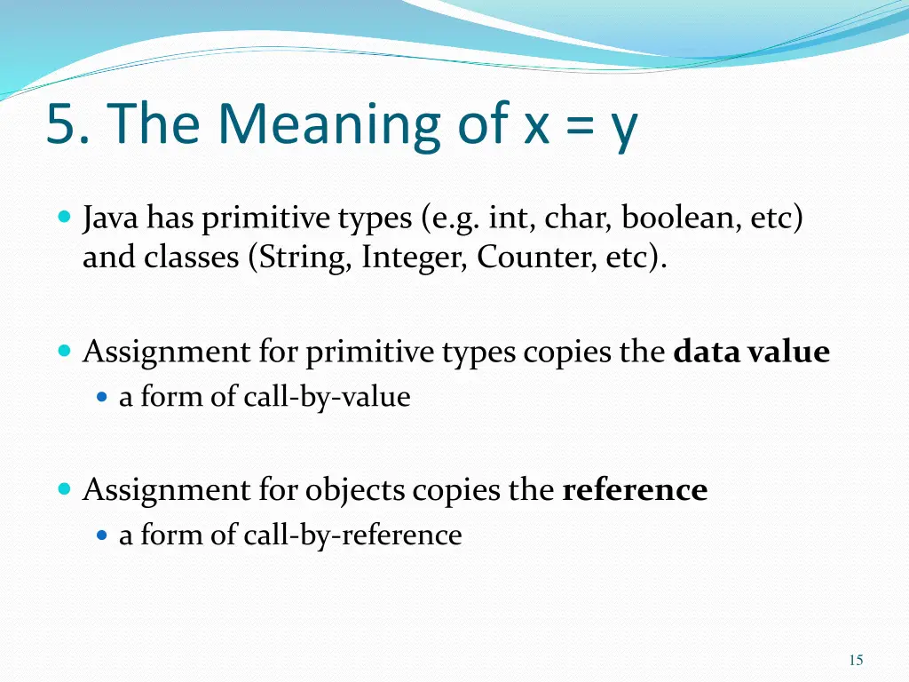 5 the meaning of x y