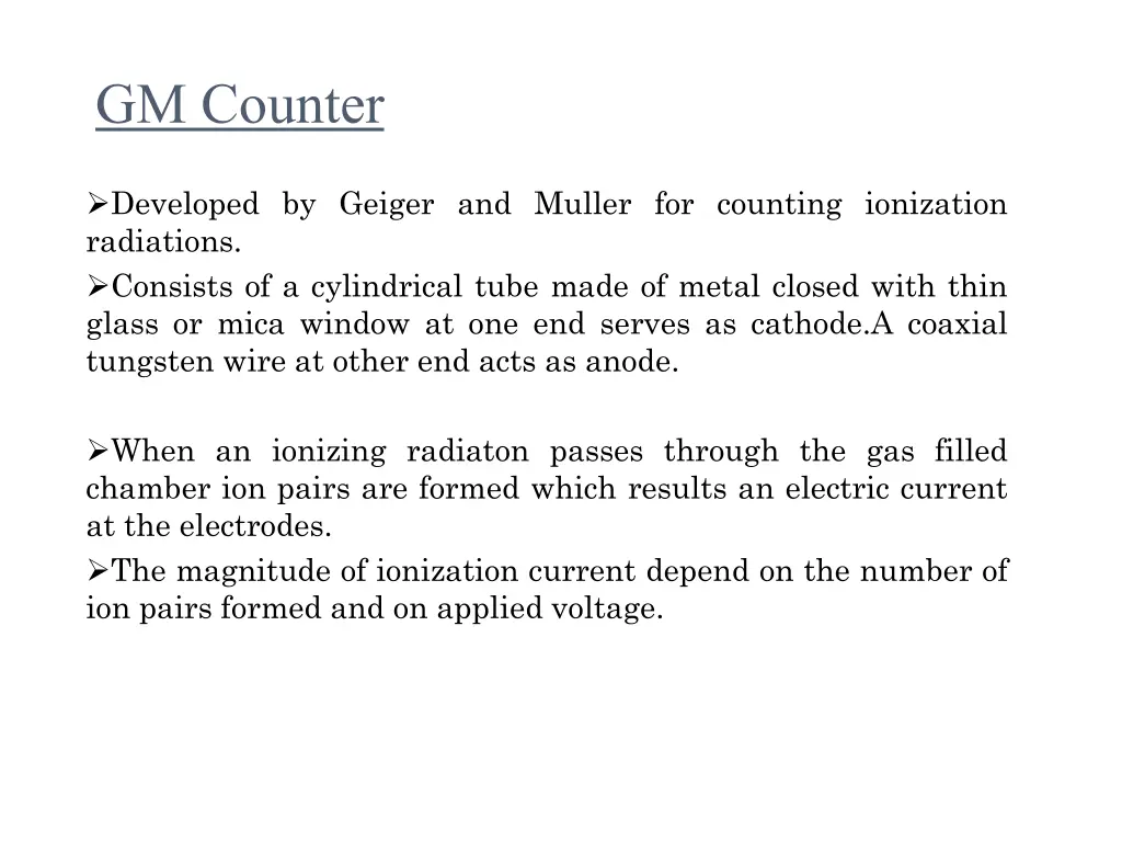 gm counter