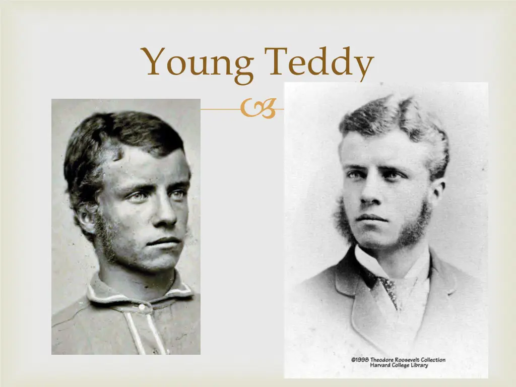 young teddy