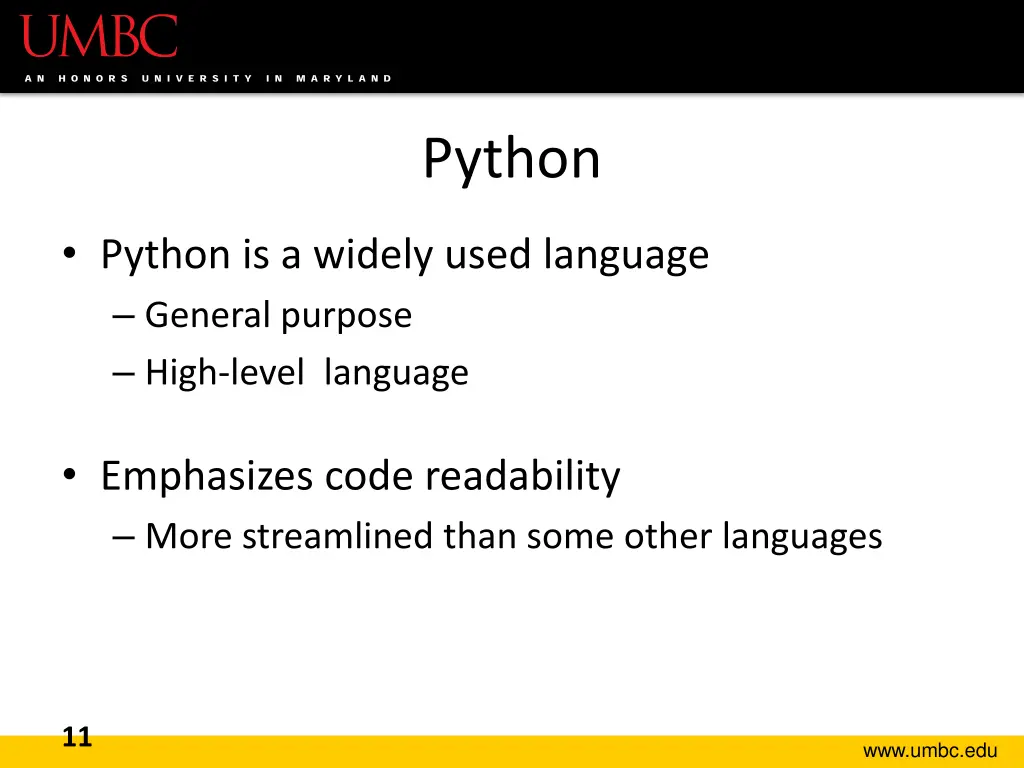python