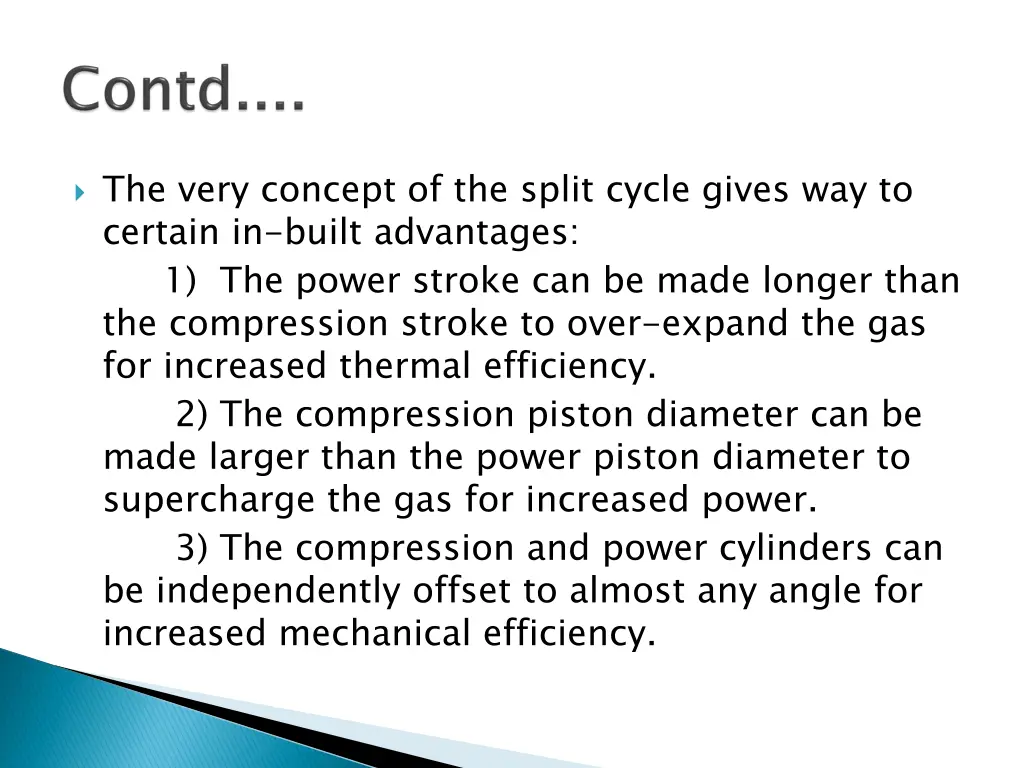 the very concept of the split cycle gives