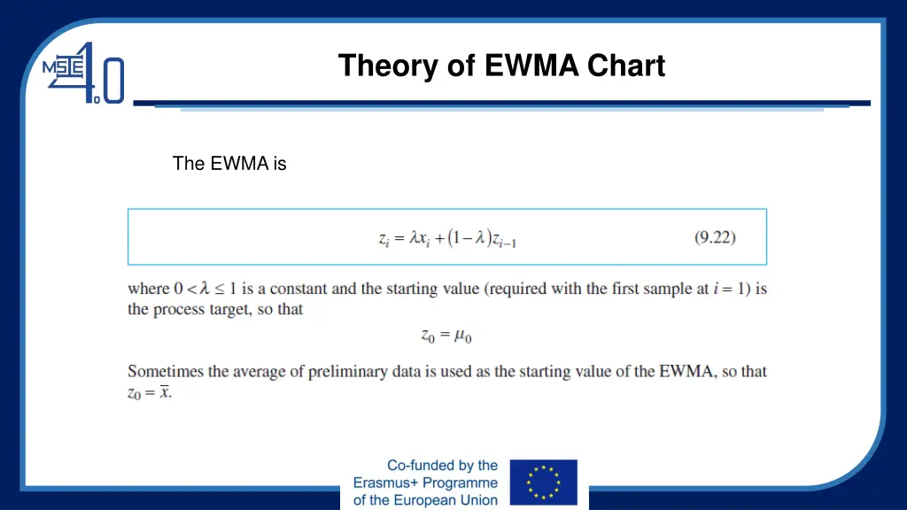 theory of ewma chart