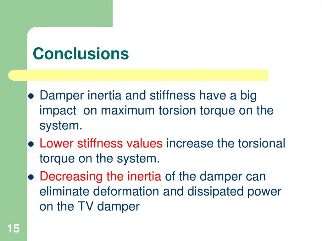 conclusions