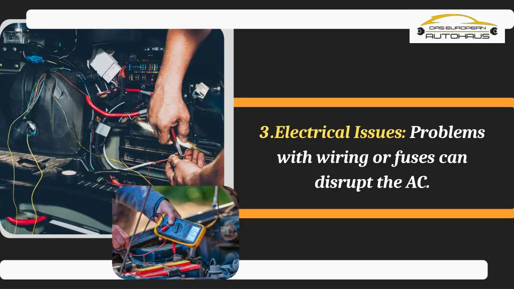 3 electrical issues problems with wiring or fuses