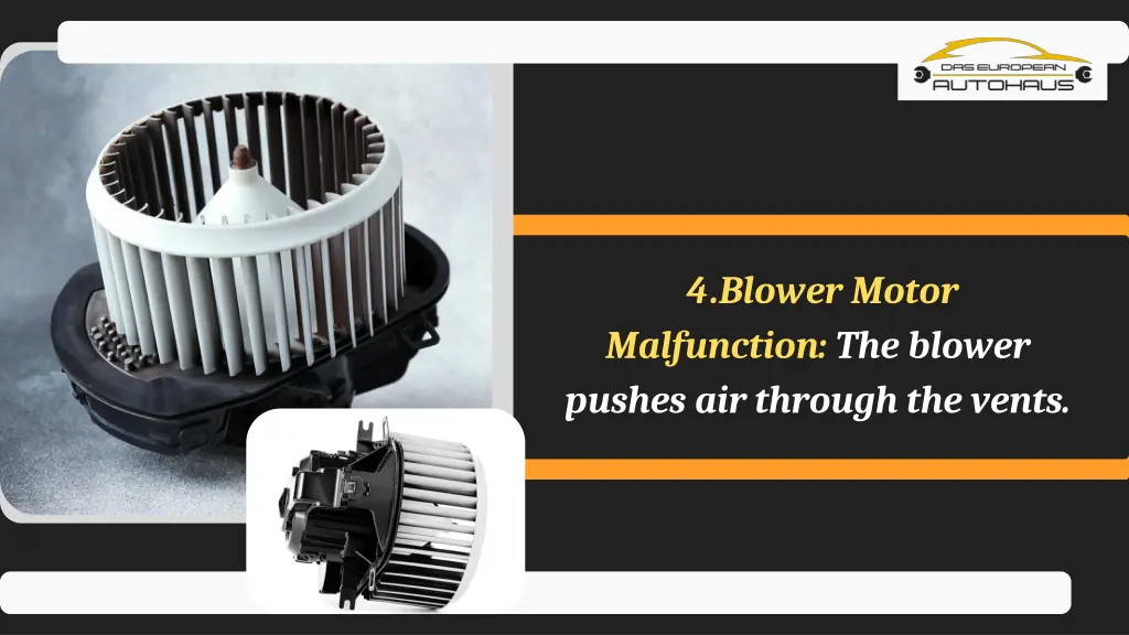 4 blower motor malfunction the blower pushes