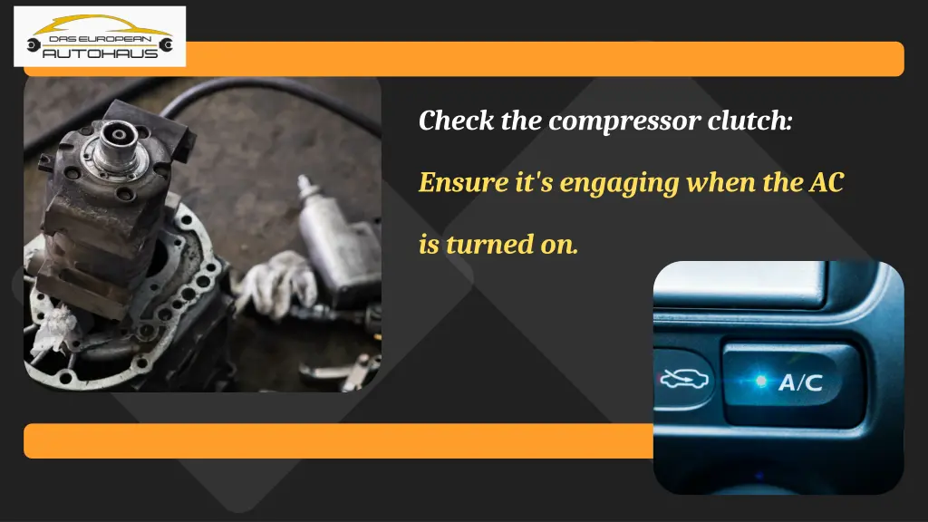 check the compressor clutch