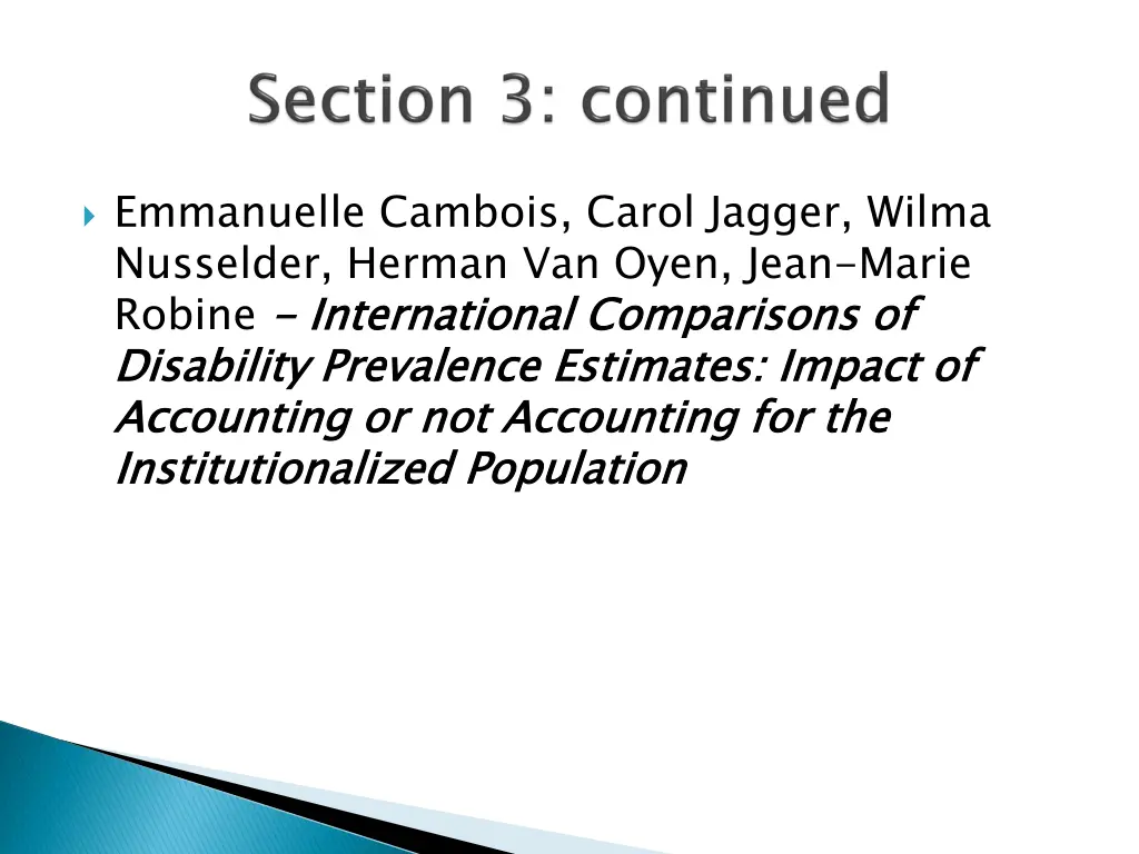 emmanuelle cambois carol jagger wilma nusselder