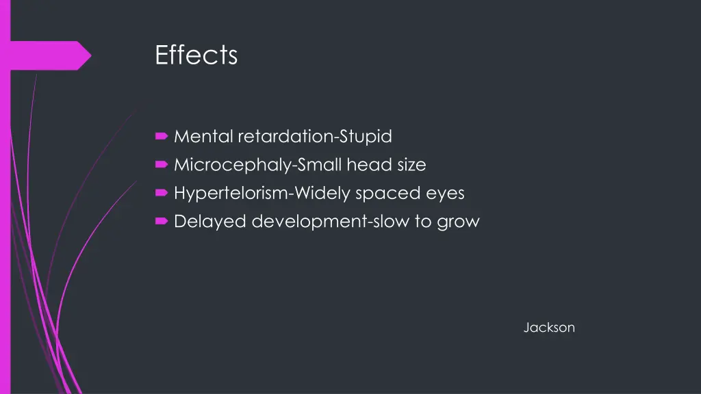 effects