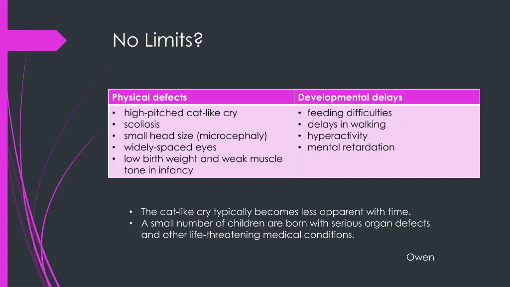 no limits
