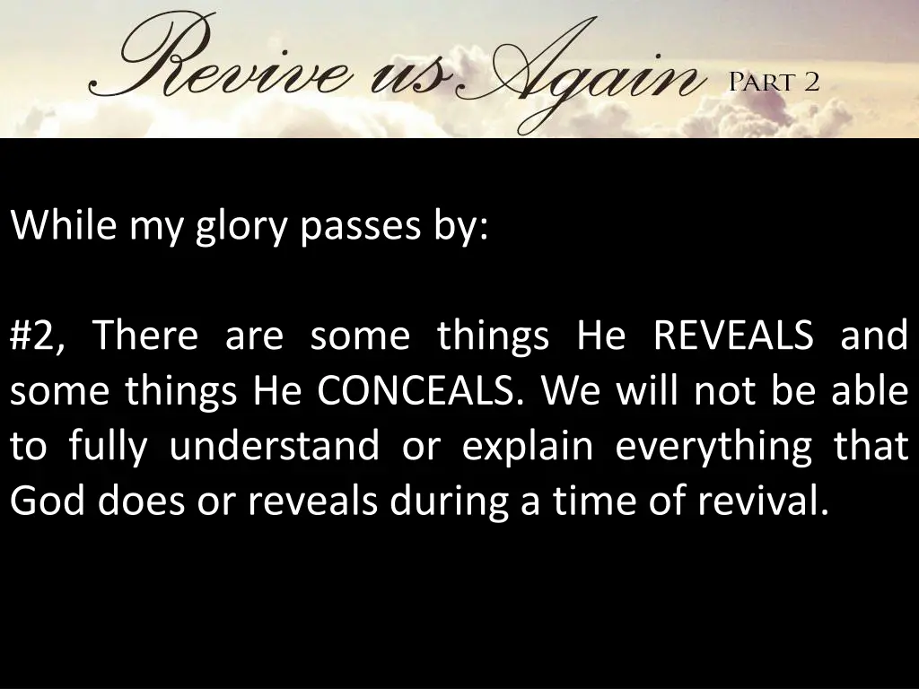 while my glory passes by 1
