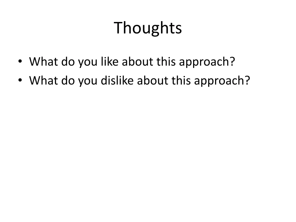 thoughts 2