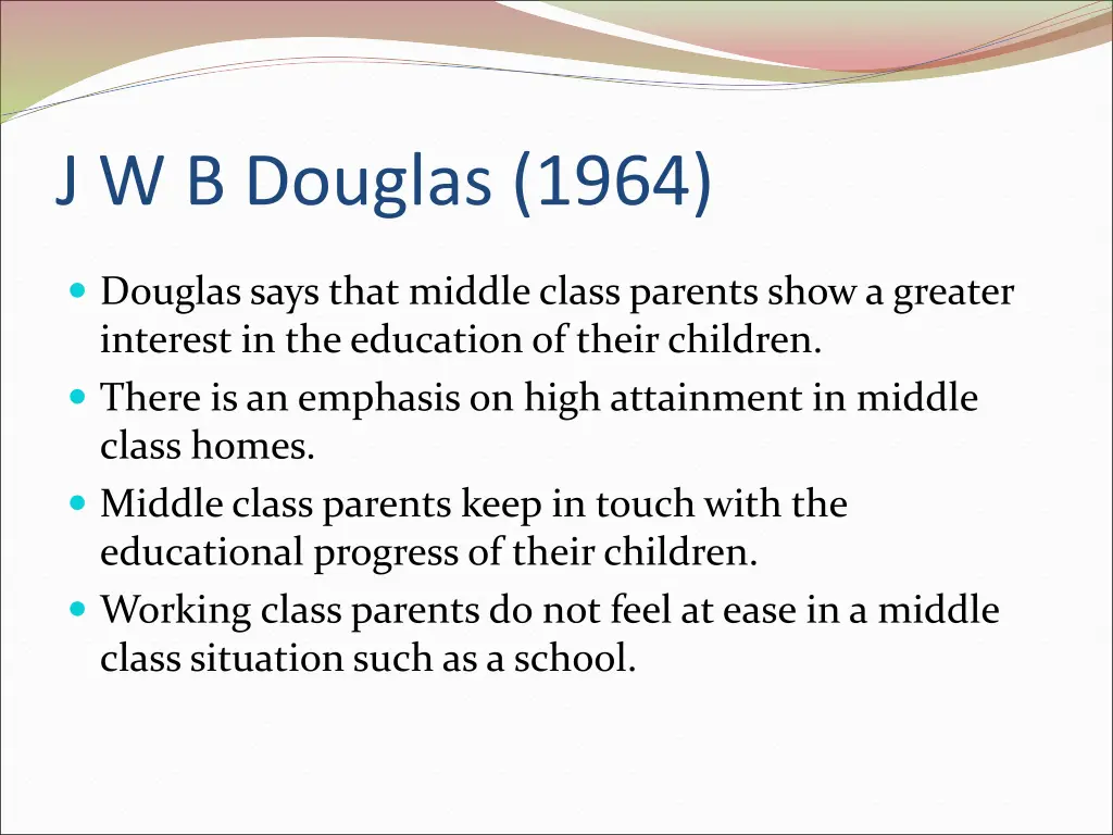 j w b douglas 1964