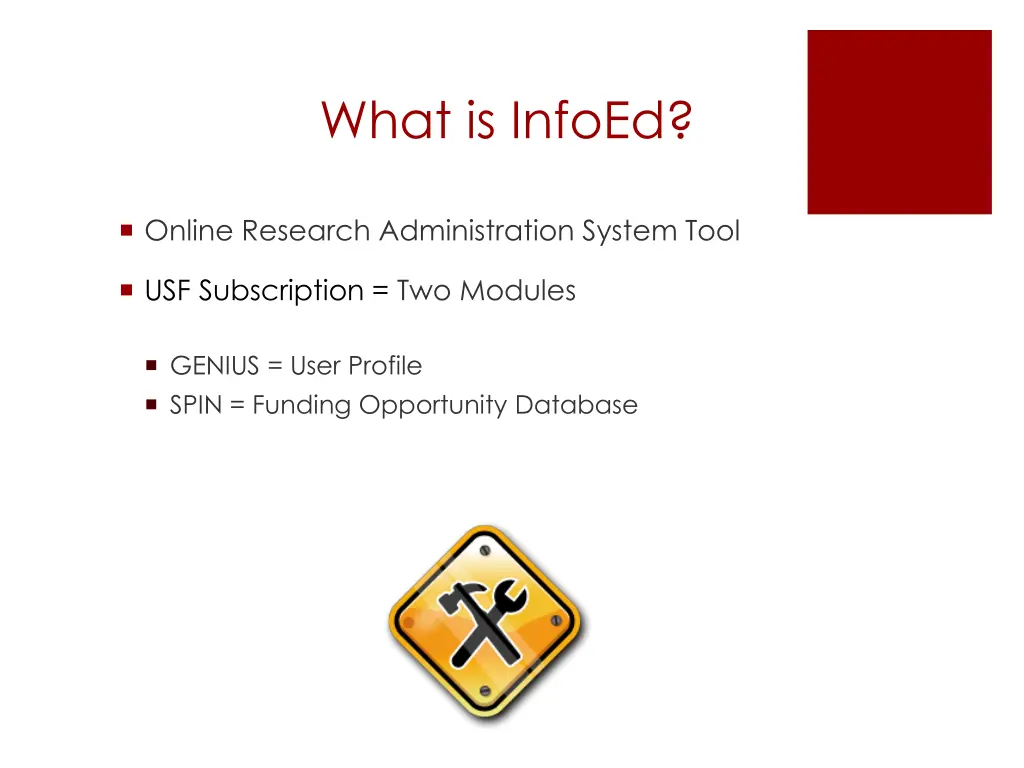 what is infoed