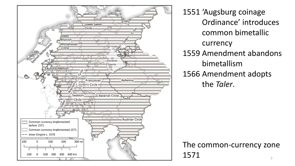 1551 augsburg coinage ordinance introduces common