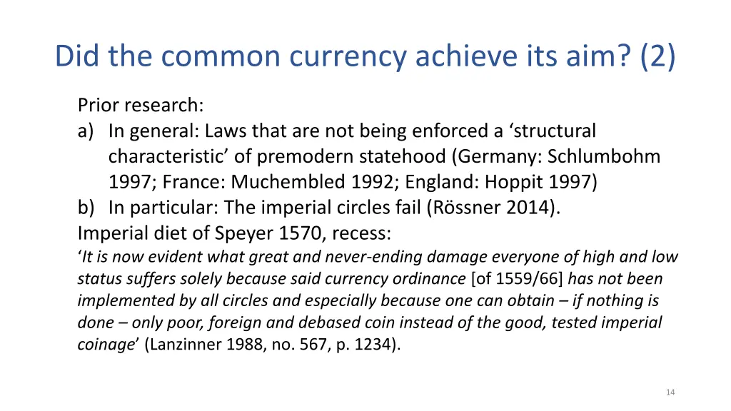 did the common currency achieve its aim 2