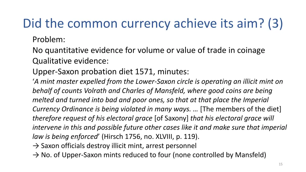 did the common currency achieve its aim 3 problem