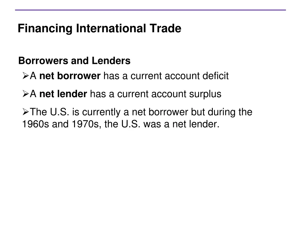 financing international trade 1