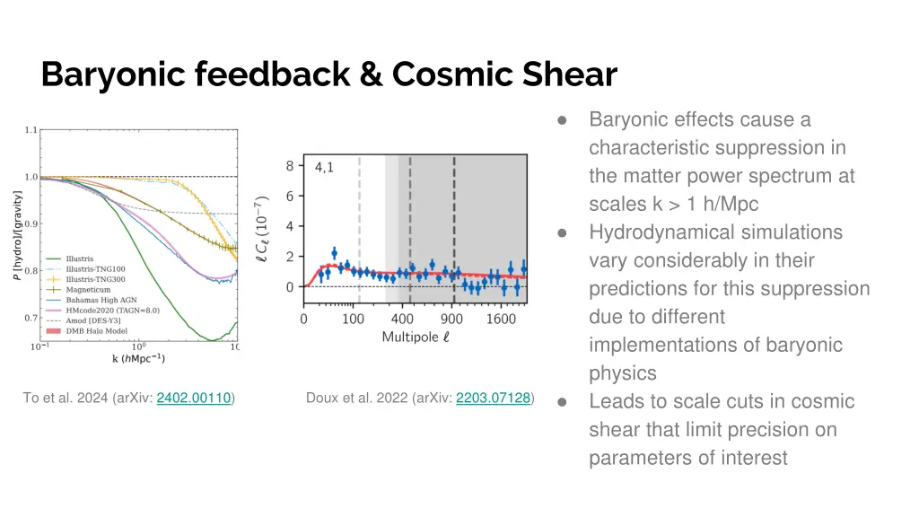baryonic feedback cosmic shear
