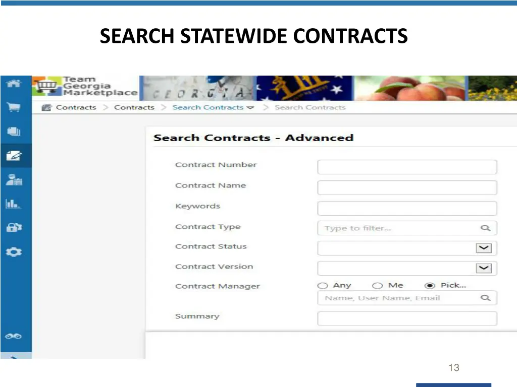 search statewide contracts