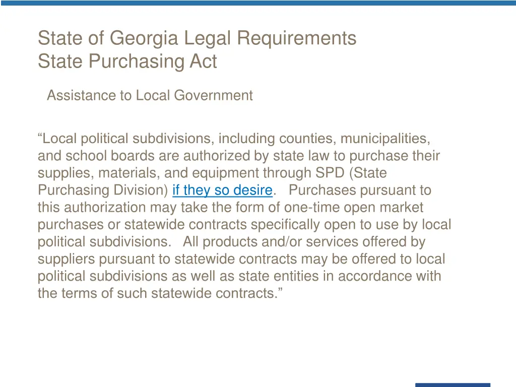 state of georgia legal requirements state