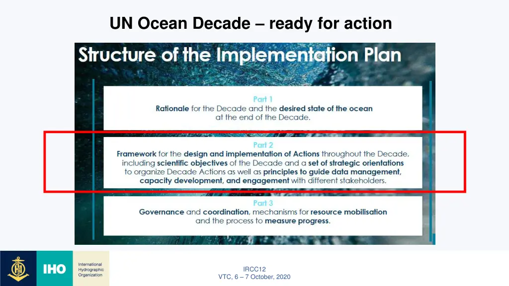 un ocean decade ready for action