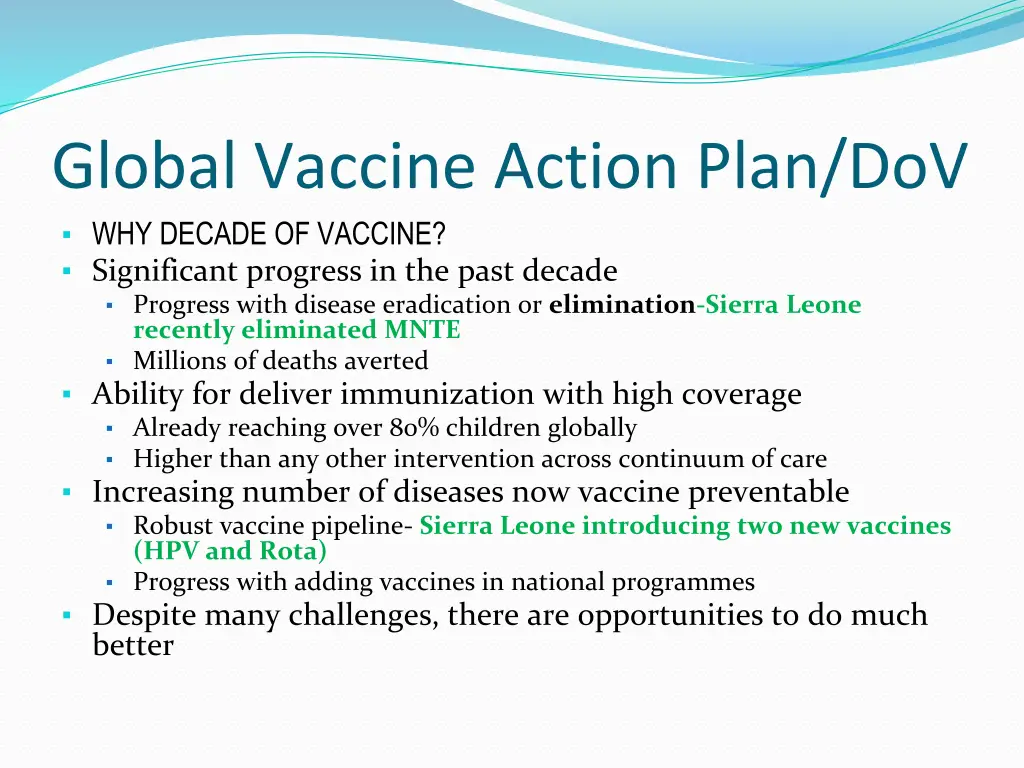 global vaccine action plan dov why decade