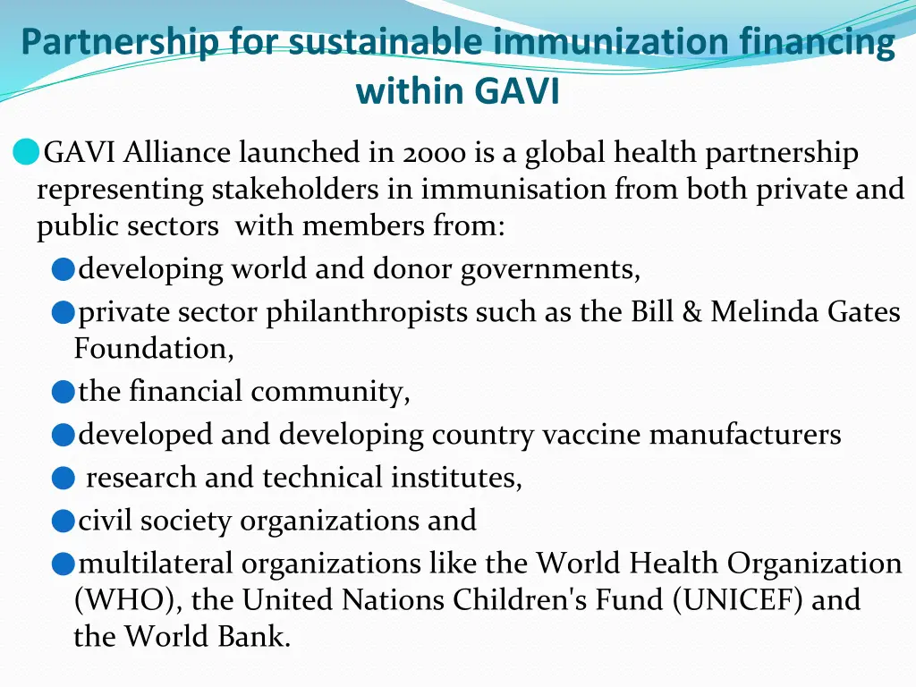 partnership for sustainable immunization 1