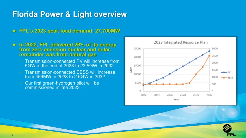 florida power light overview