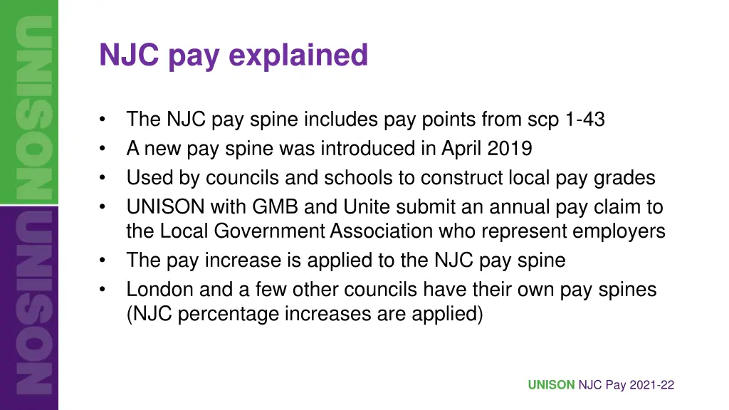 njc pay explained