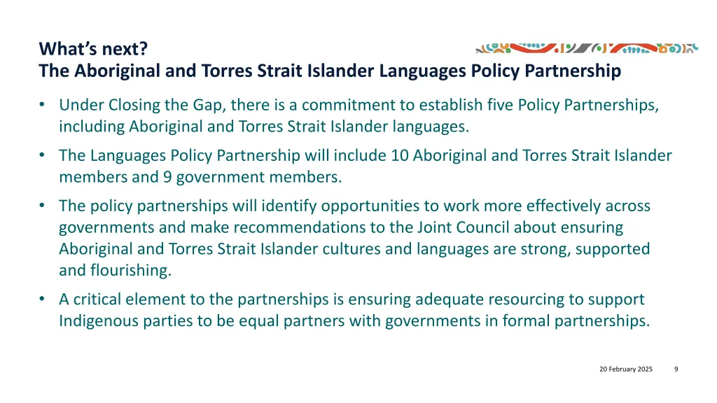 what s next the aboriginal and torres strait