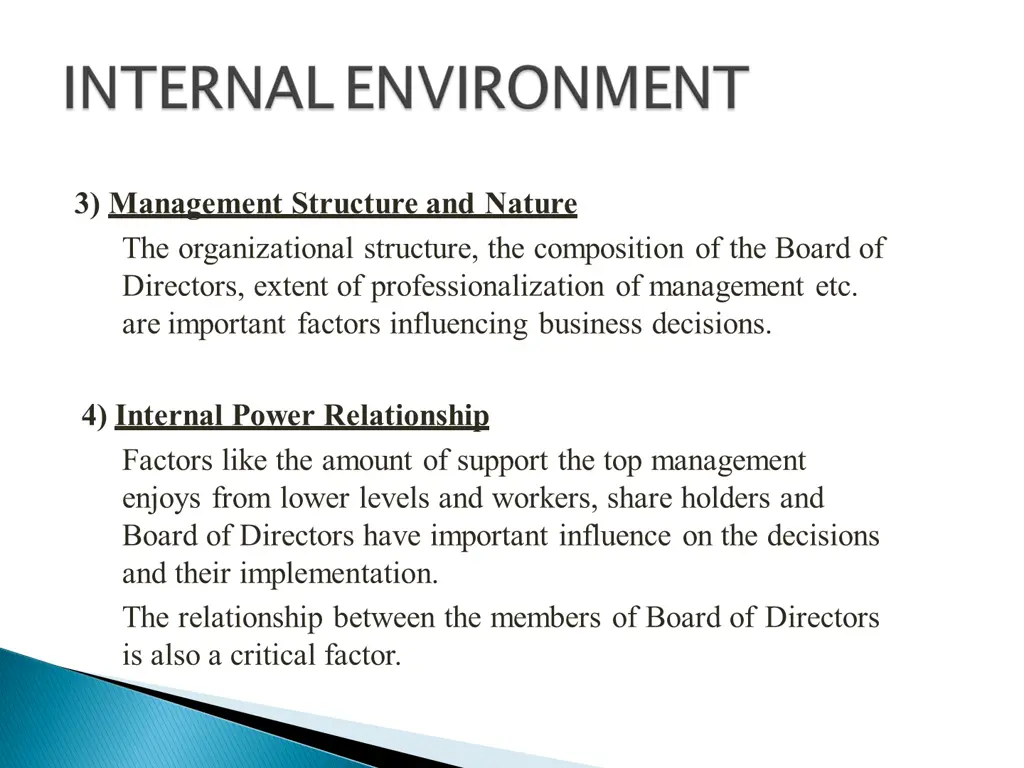 3 management structure and nature