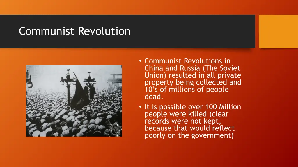 communist revolution