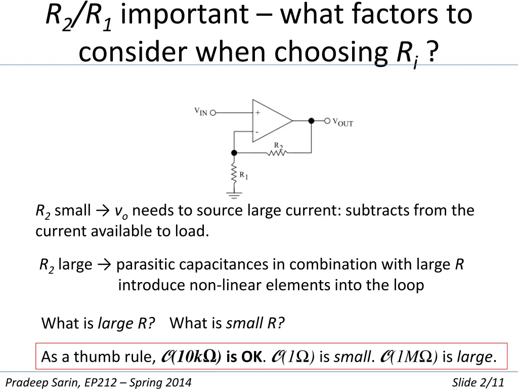 r 2 r 1 important what factors to consider when
