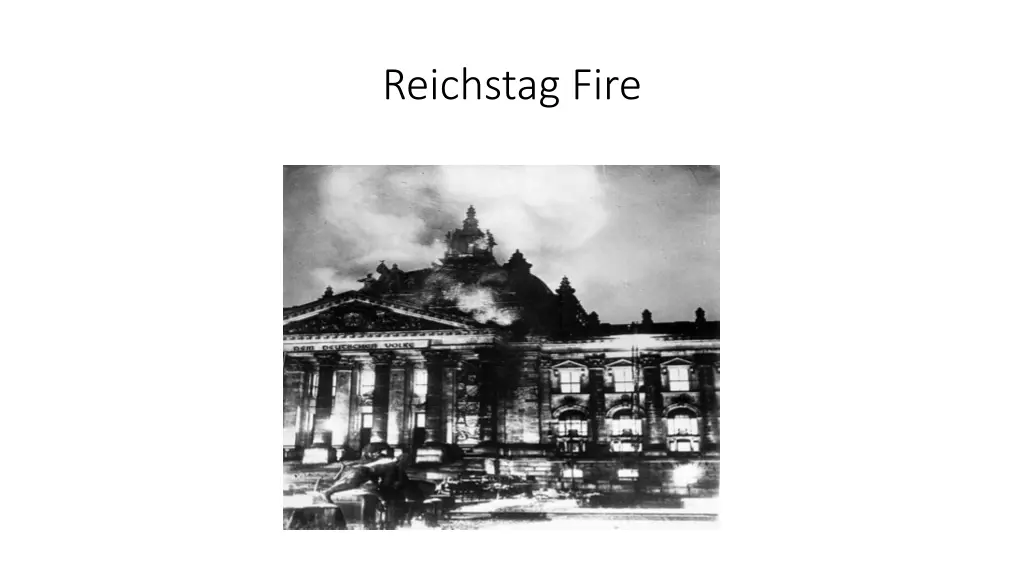 reichstag fire