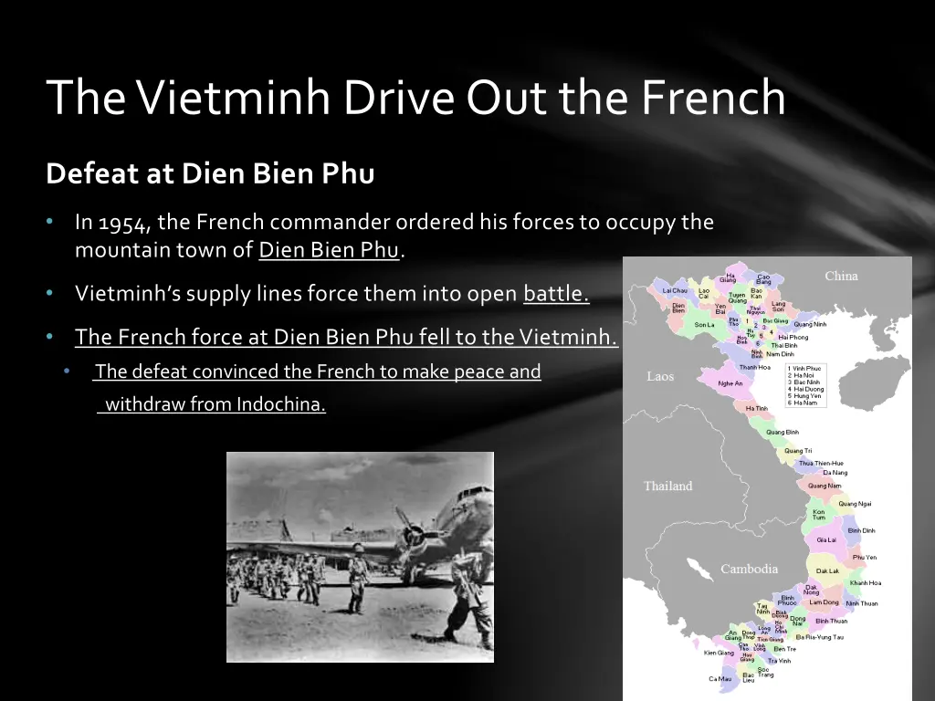 the vietminh drive out the french