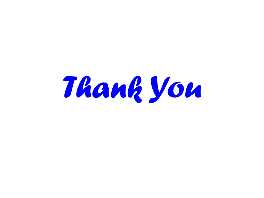 thank you
