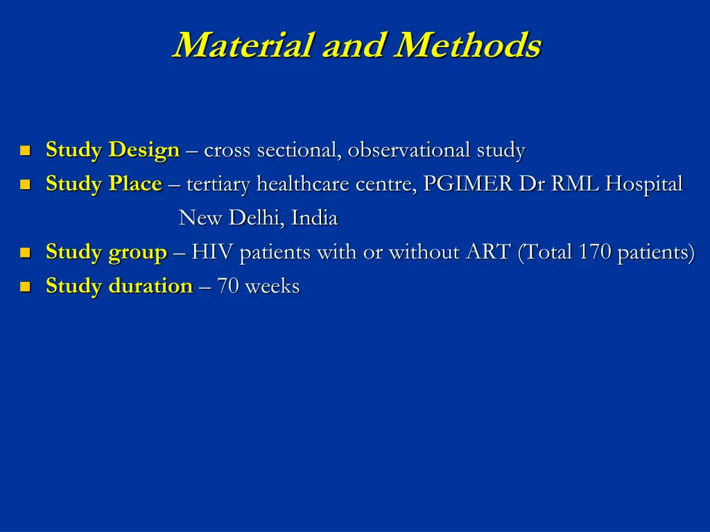 material and methods