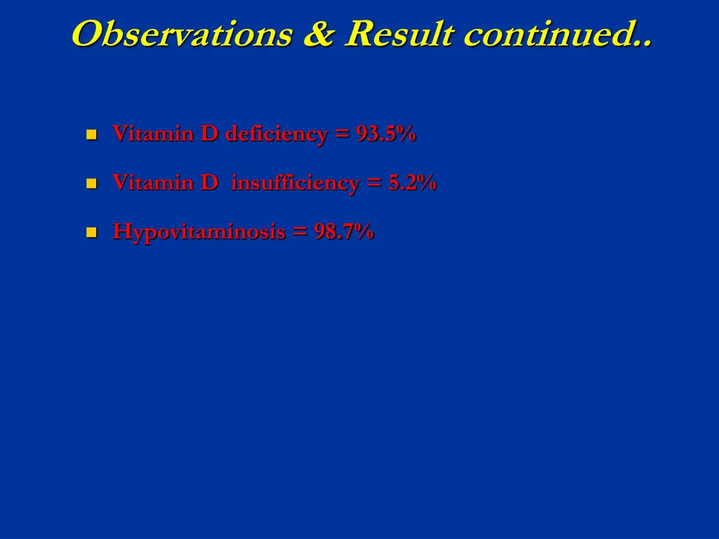 observations result continued 4