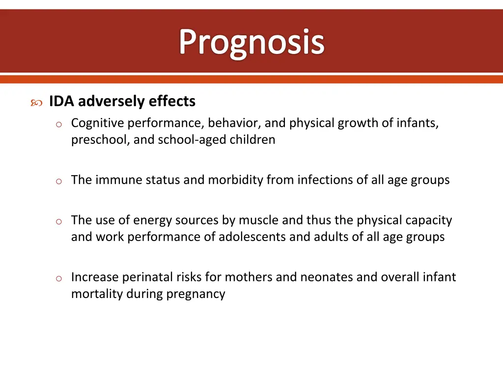 prognosis