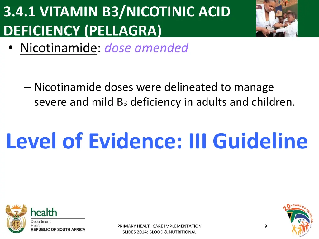 3 4 1 vitamin b3 nicotinic acid deficiency