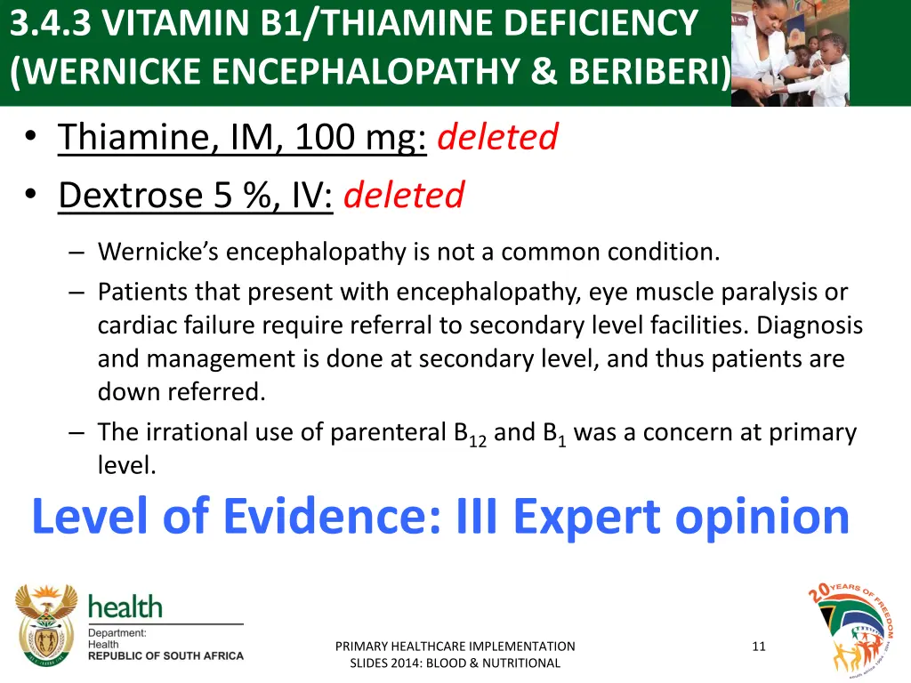 3 4 3 vitamin b1 thiamine deficiency wernicke