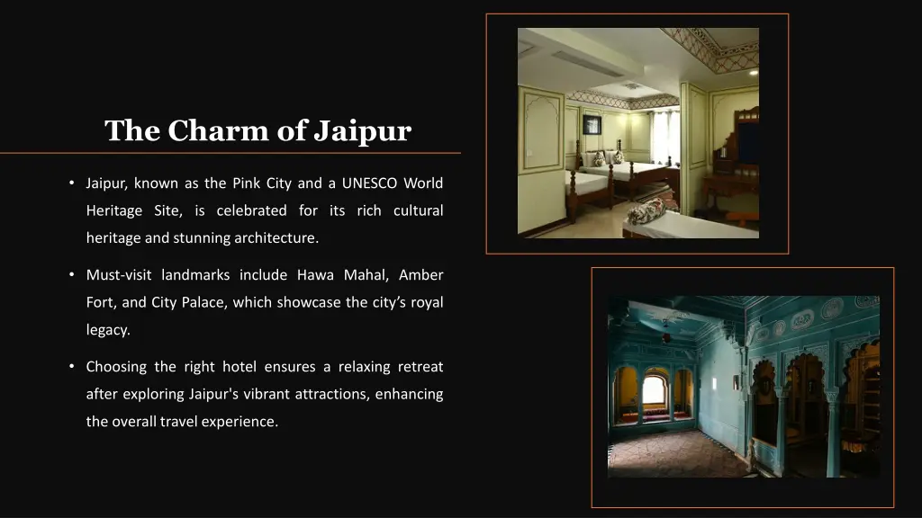 the charm of jaipur