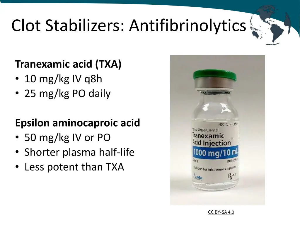 clot stabilizers antifibrinolytics 1