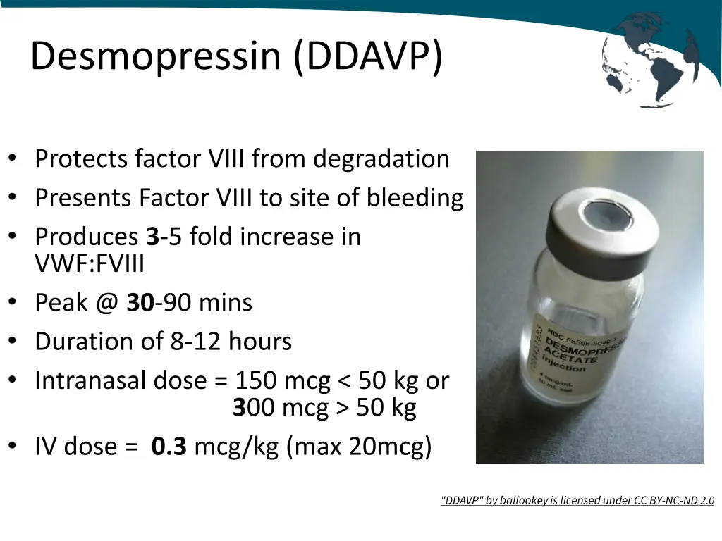 desmopressin ddavp