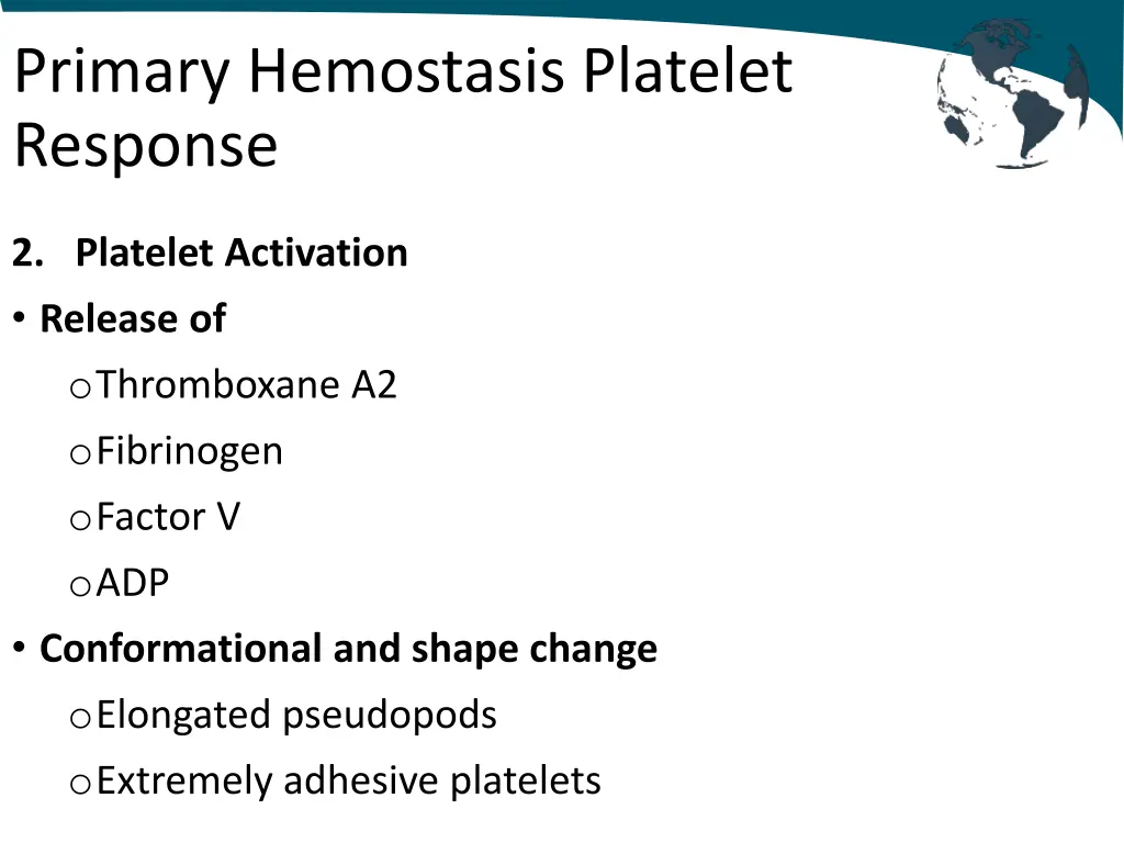 primary hemostasis platelet response 2