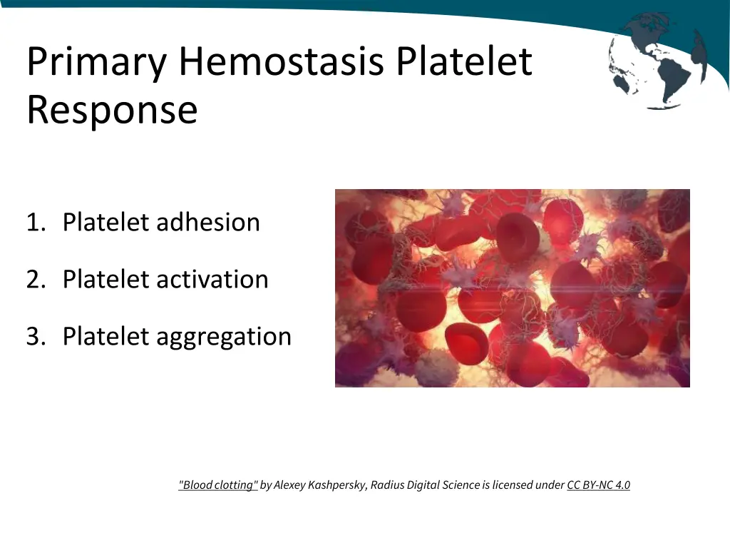 primary hemostasis platelet response