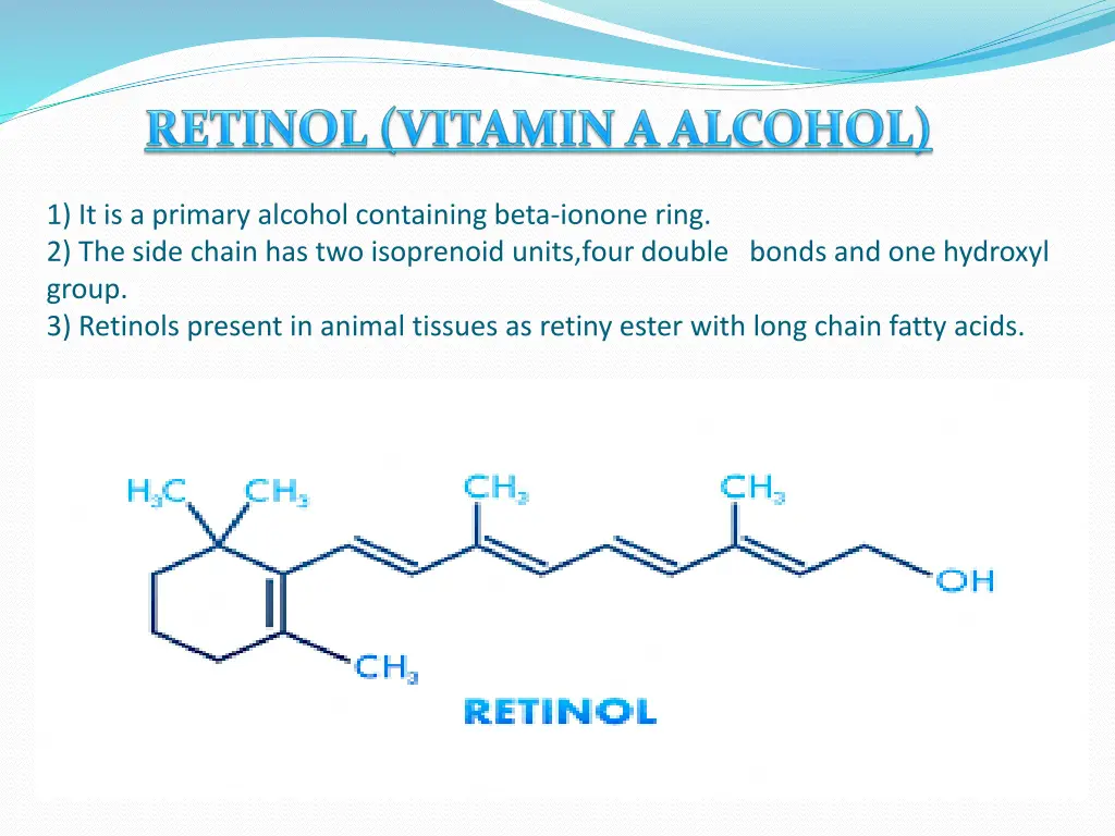 1 it is a primary alcohol containing beta ionone