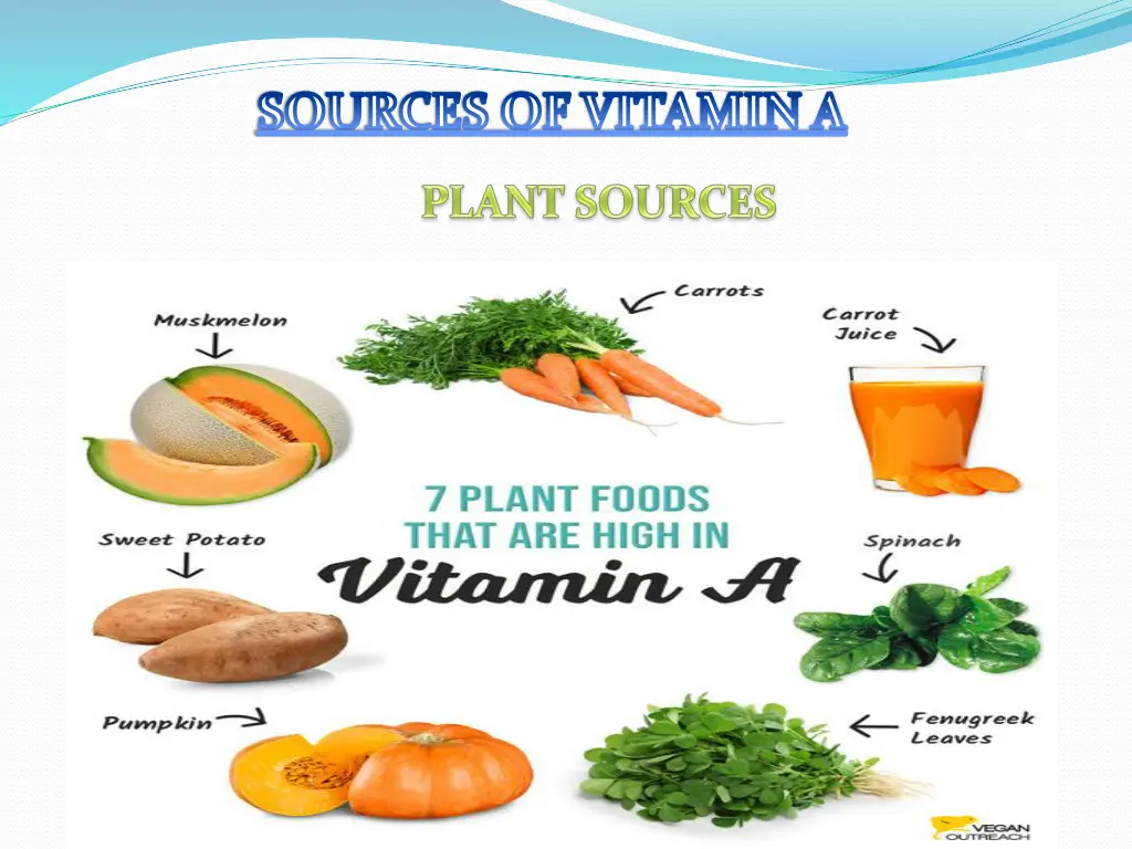 sources of vitamin a