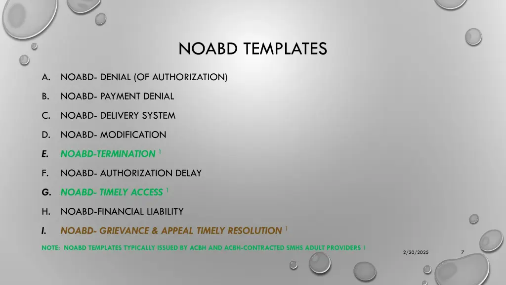 noabd templates